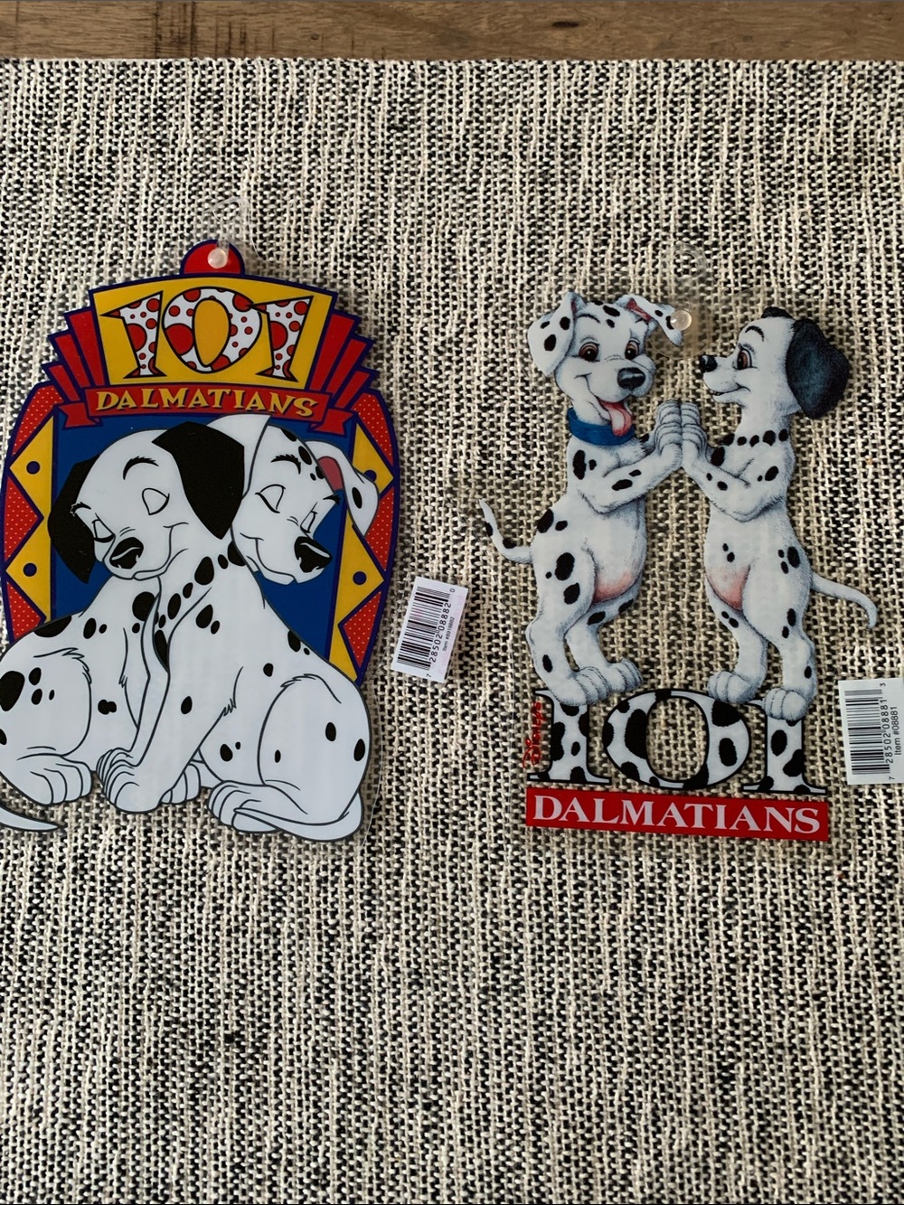 Disney 101 Dalmatians Vintage Color Clings Set of 2